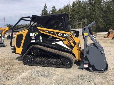 asv rt 120 skid steer for sale|asv 120 forestry for sale.